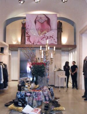 In via Borgognona da  Roberto Cavalli nel 2002
